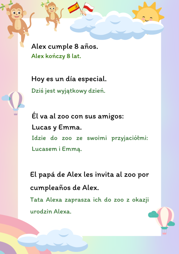 Alex idzie do zoo. Opowiadanie w formie Ebooka + Audio! - obrazek 4